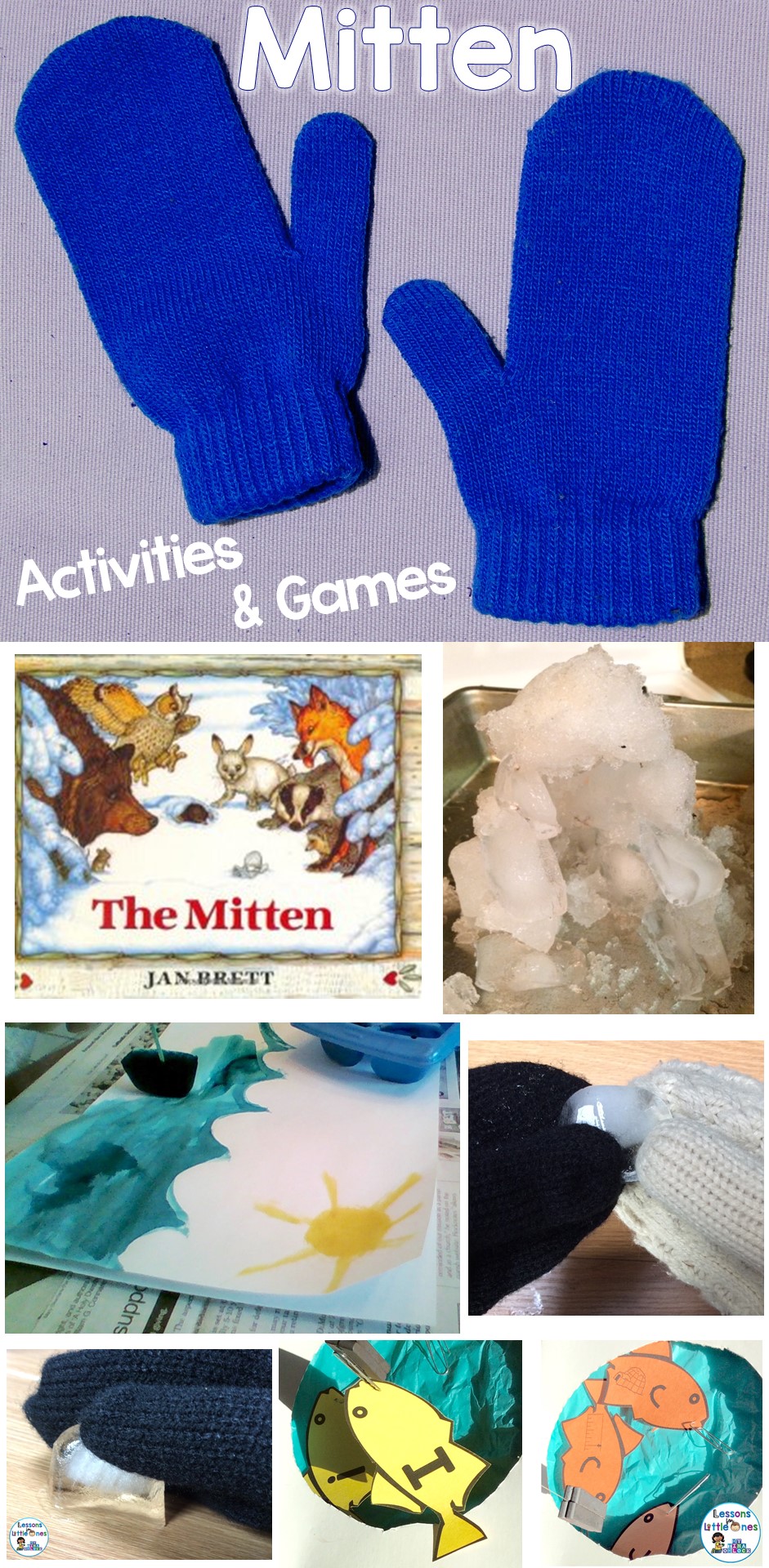 Mitten Activities & Games for the book The Mitten