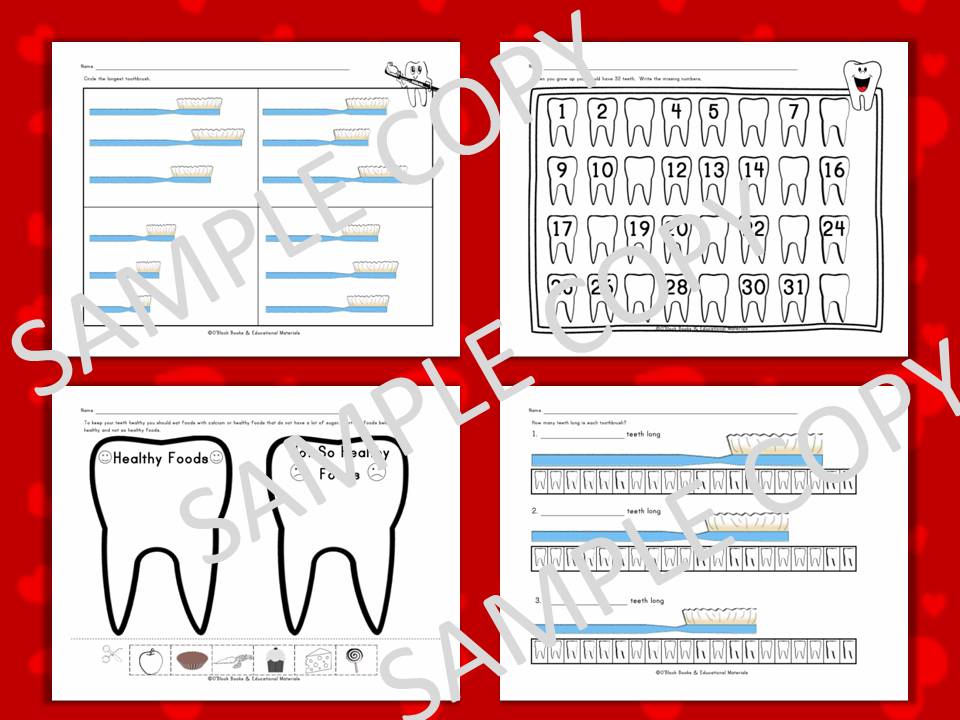 February kindergarten math and literacy common core pages
