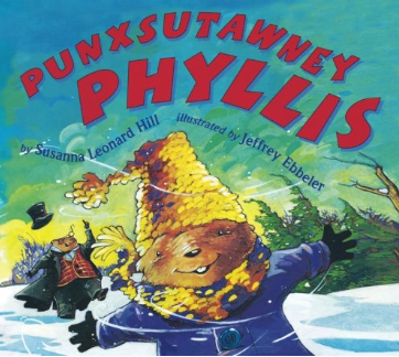 Punxsatawney Phyllis book for Groundhog Day