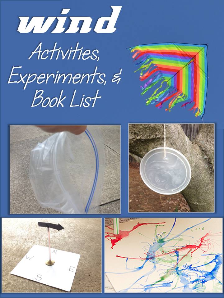 wind activities, experiments, and book list