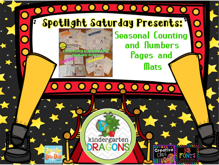 spotlight Saturday counting and numbers bundle