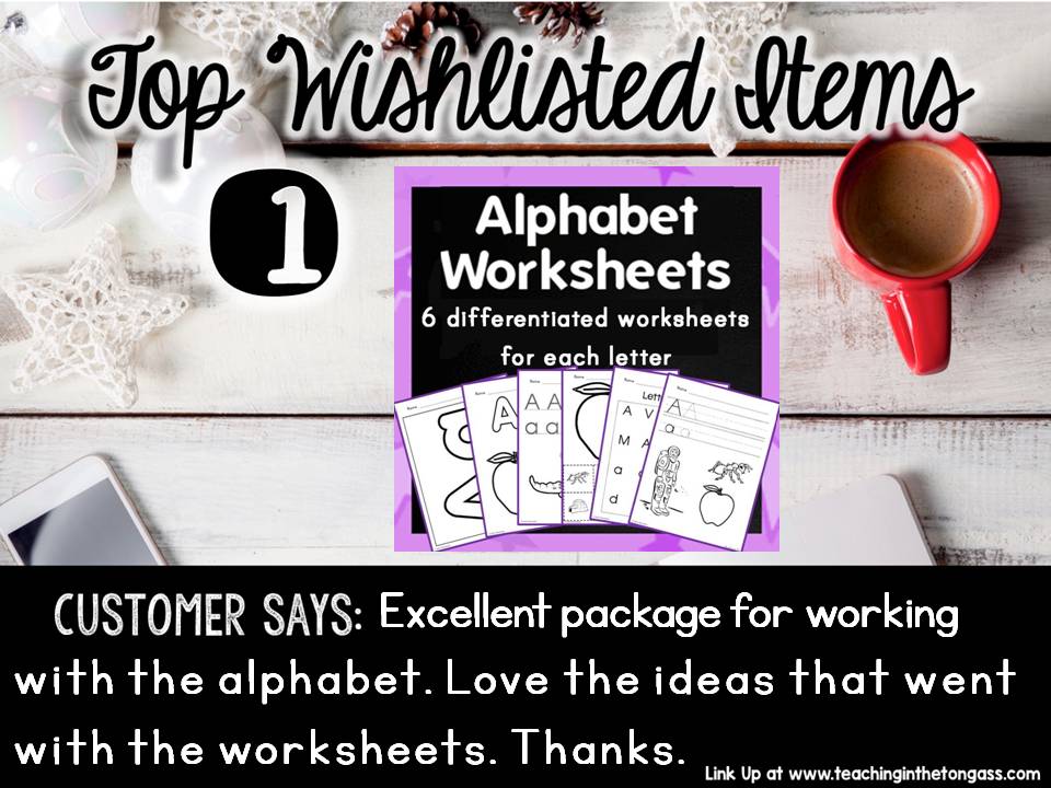 differentiated alphabet worksheets