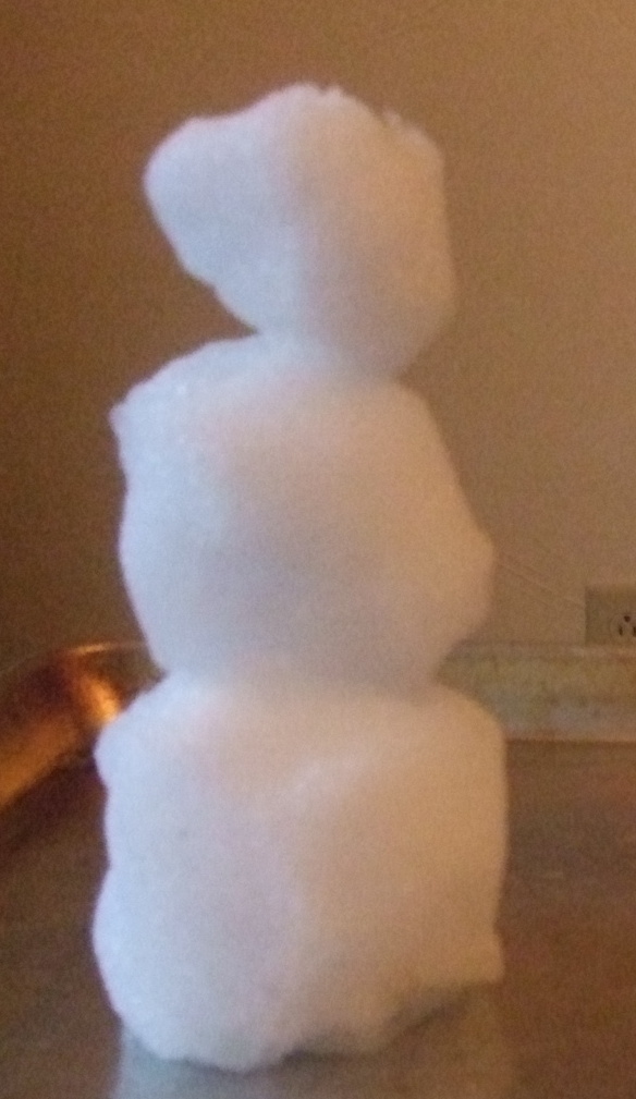snowman building STEM
