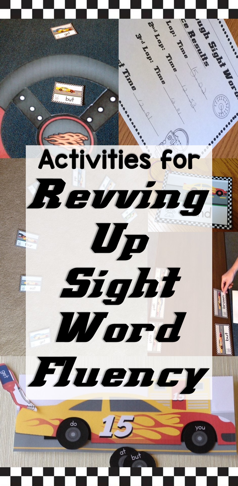 Activities for Revving Up Sight Word Fluency