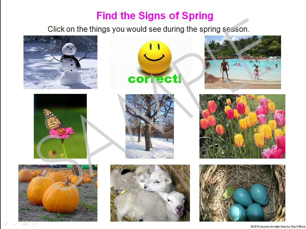 signs of the spring season