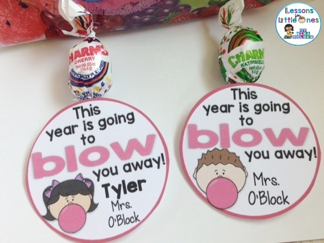 This year is going to blow you away blow pop gift tag