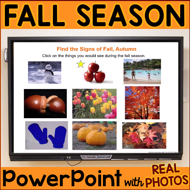 Signs of the Fall Season PowerPoint