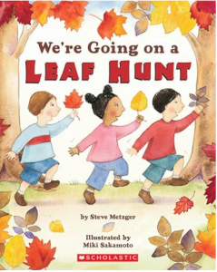 We're Going on a Leaf Hunt fall book