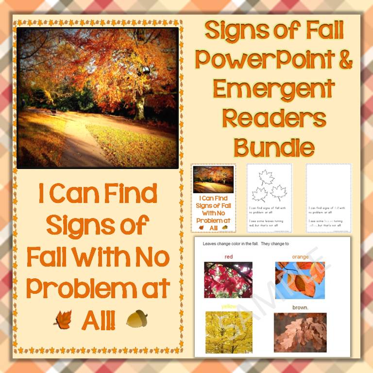signs of fall, autumn bundle
