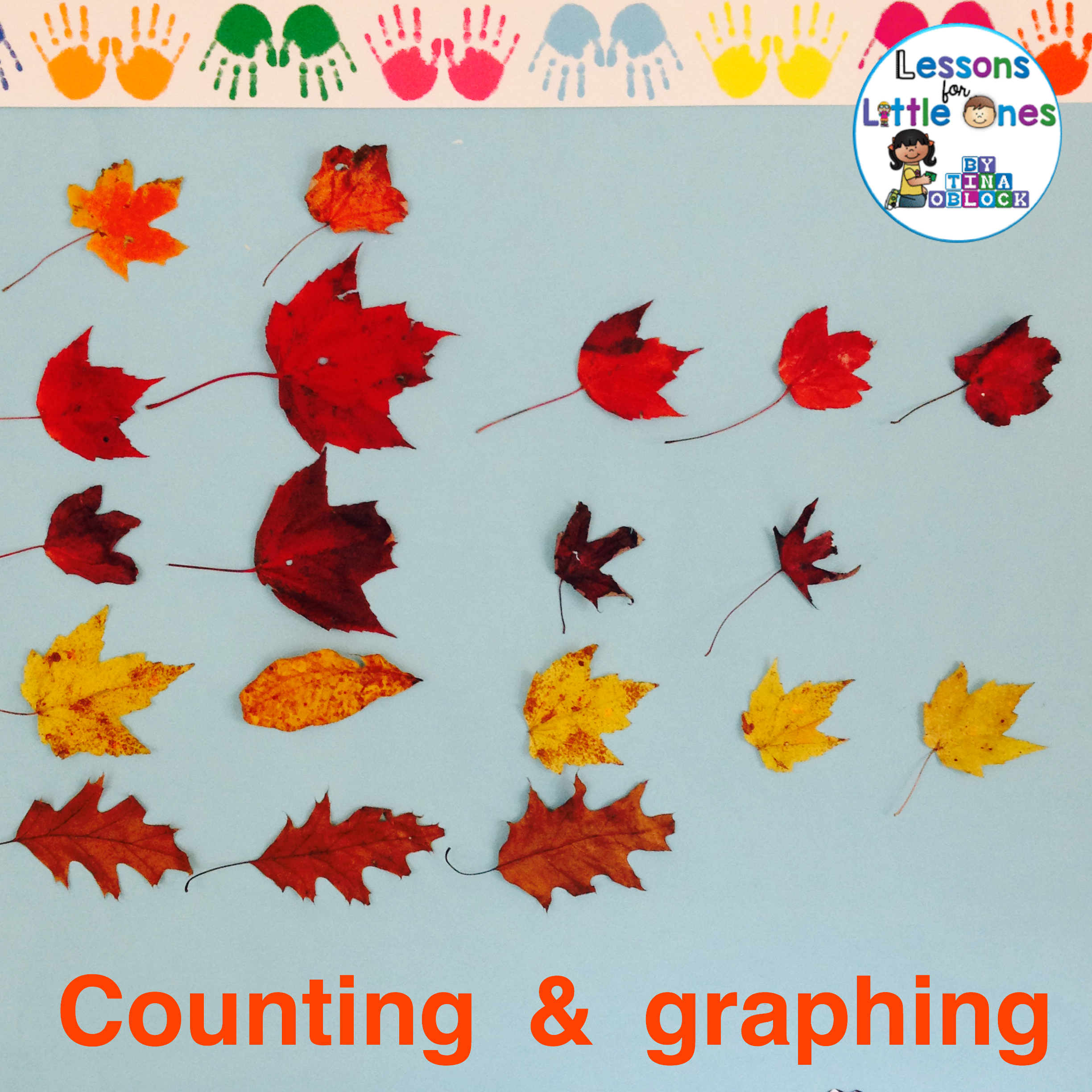 counting and graphing fall leaves