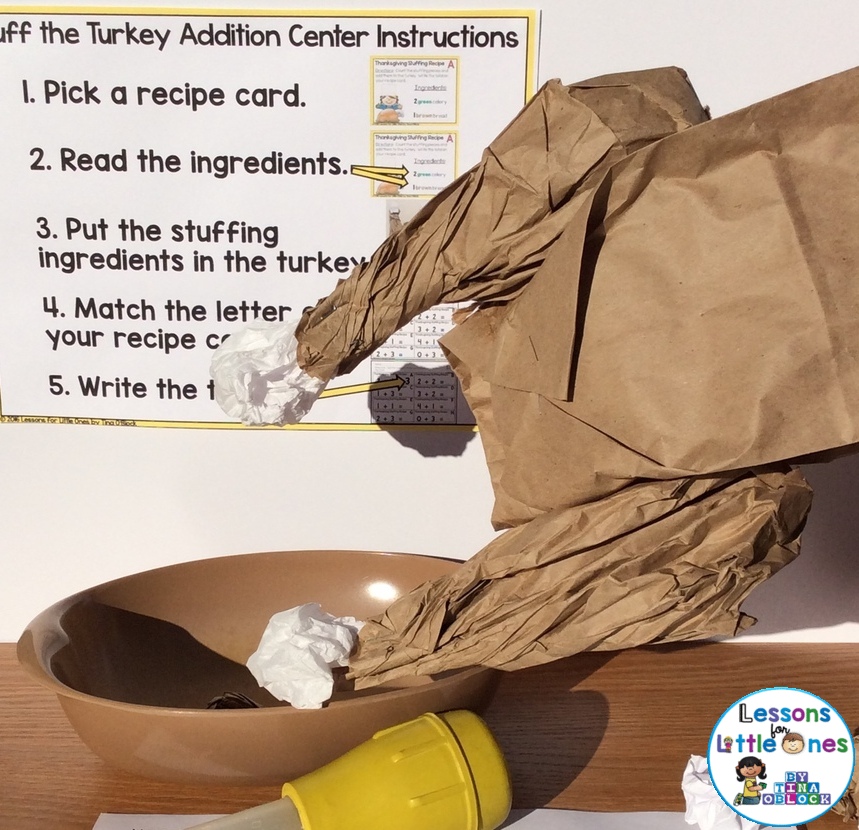 Thanksgiving math center