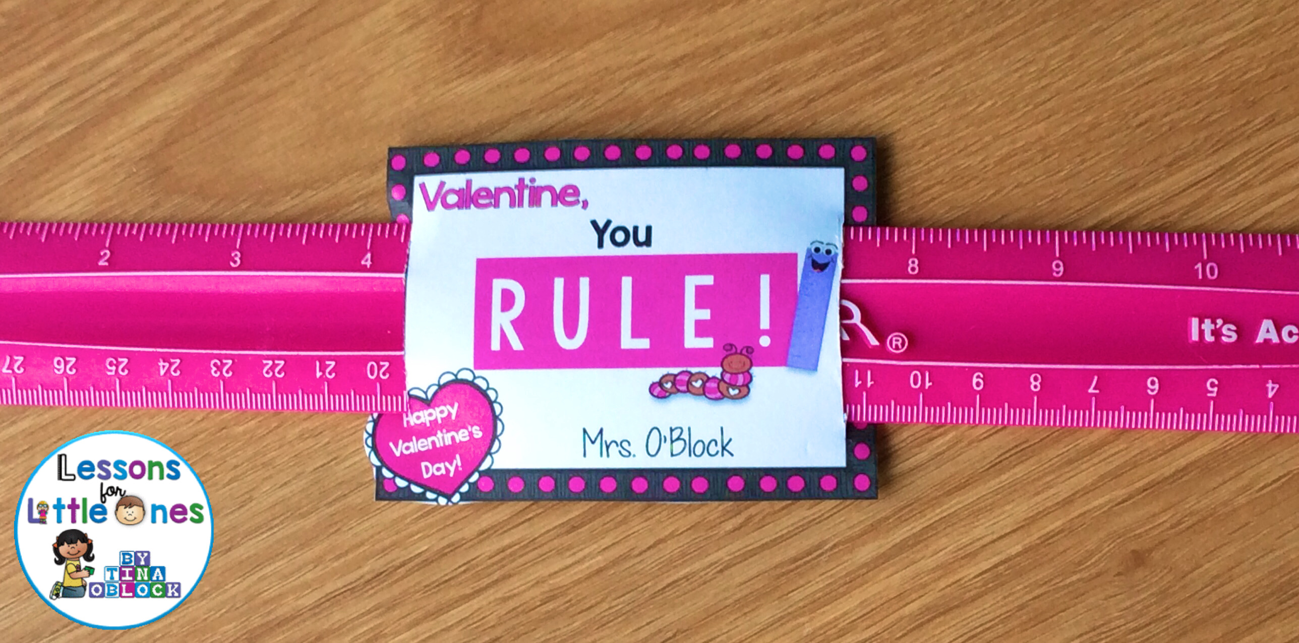 Valentine, You Rule! Happy Valentine's Day gift tag