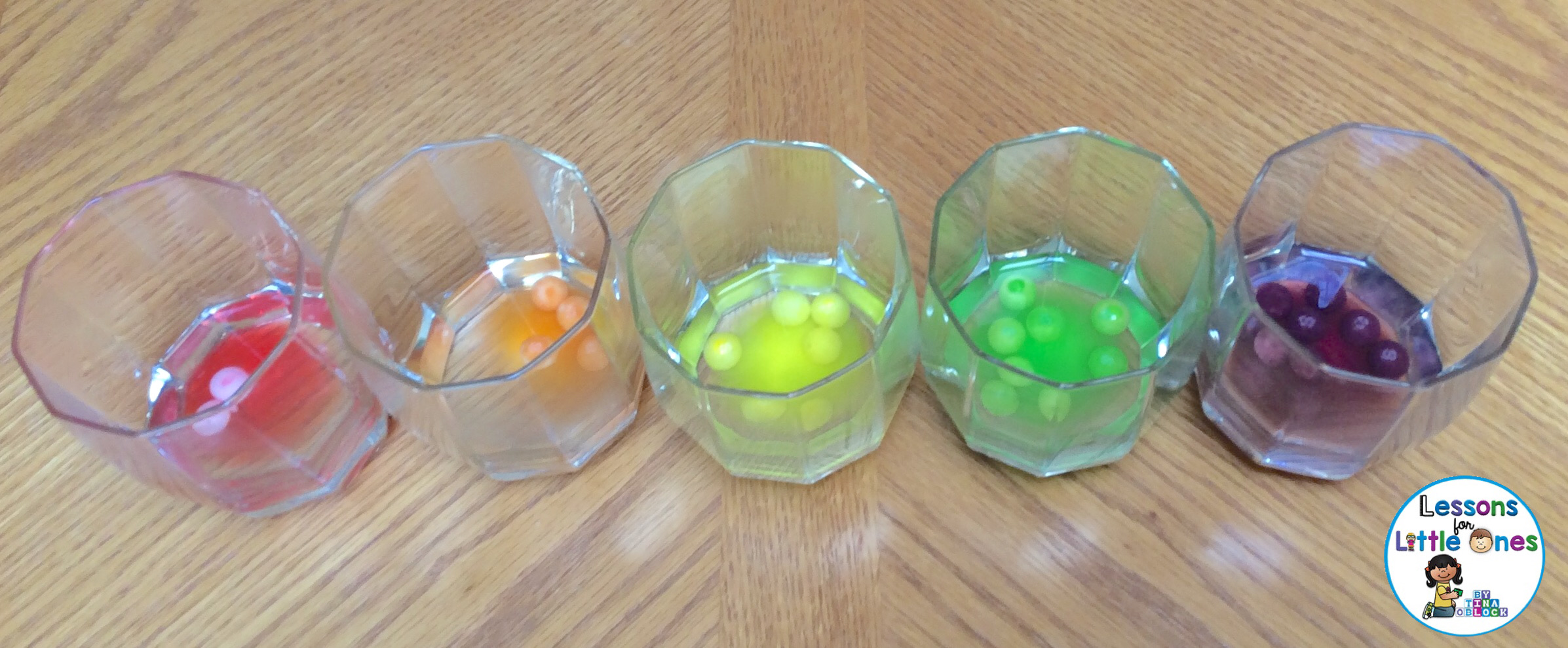 Skittles for rainbow density experiment