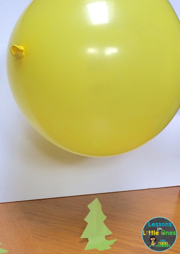 holiday static electricity experiment