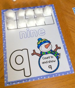 winter counting mat