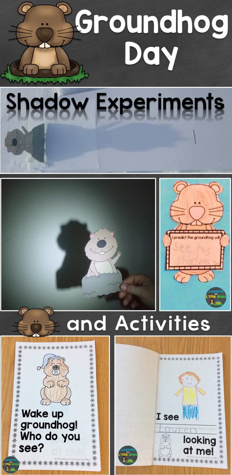 groundhog day activities and shadow experiments