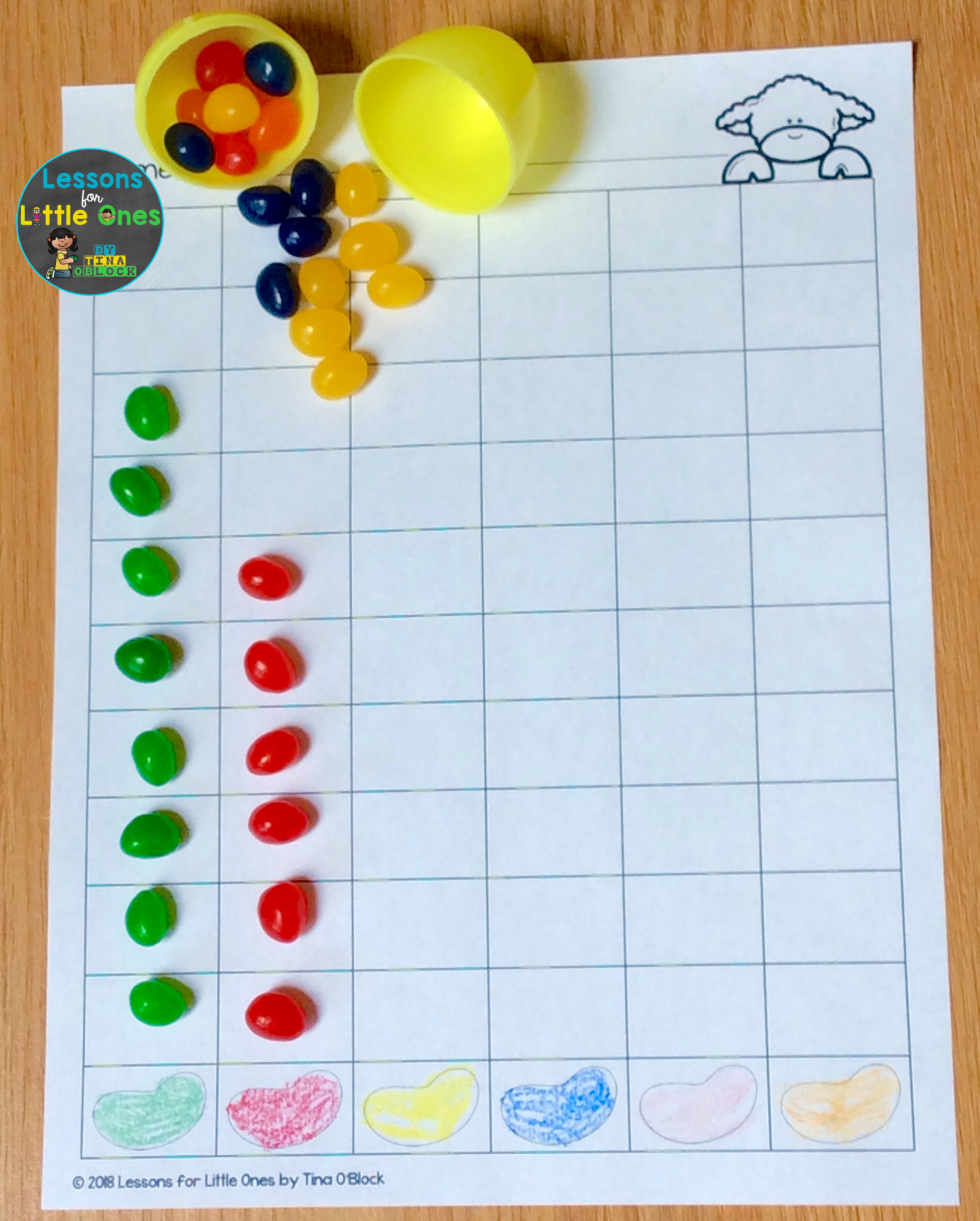 free jelly bean pages