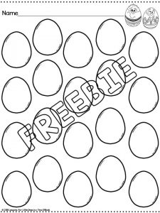 Easter Egg Freebie