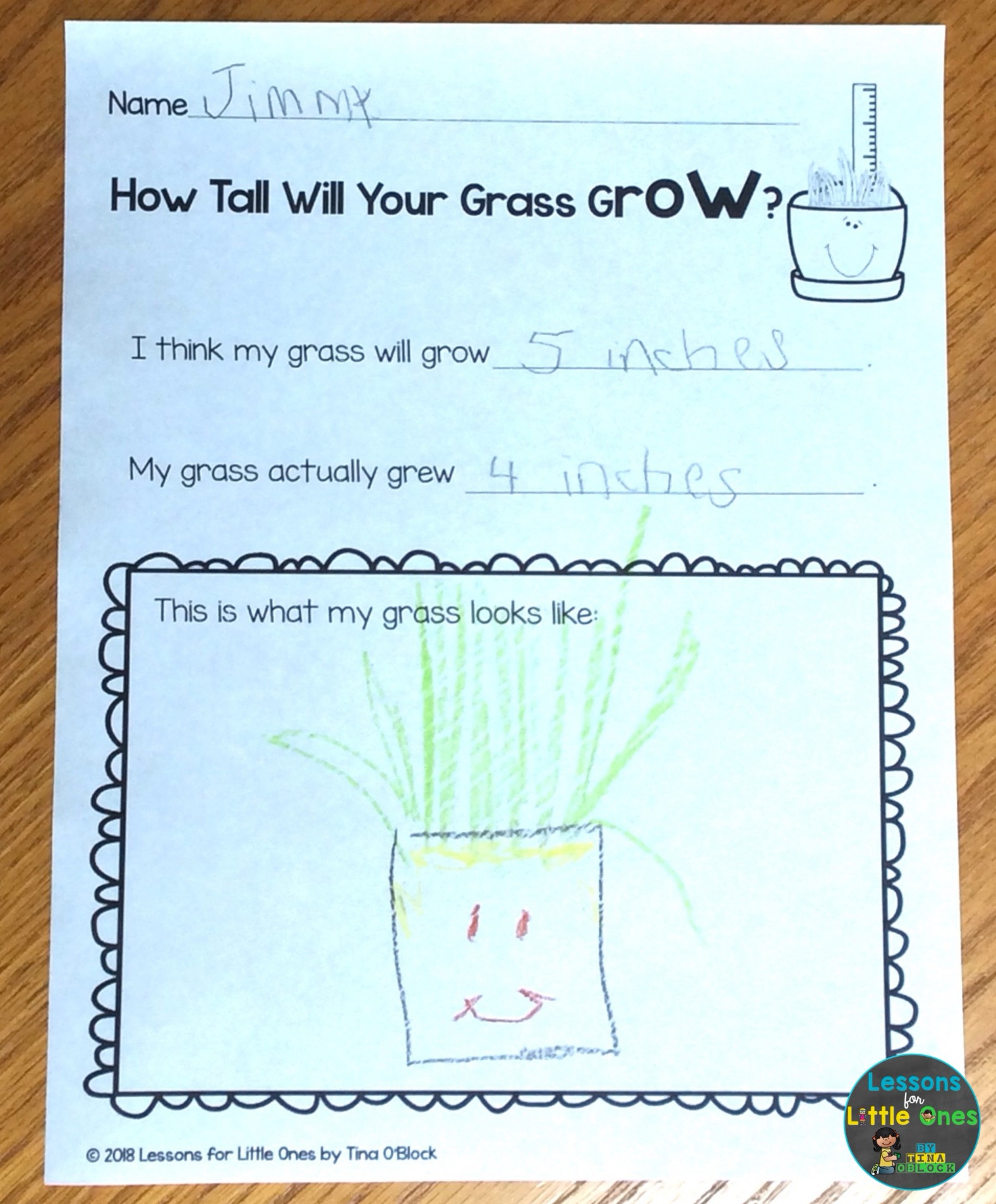 growing grass page