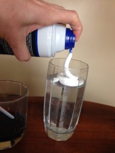 water cycle experiment rain cloud