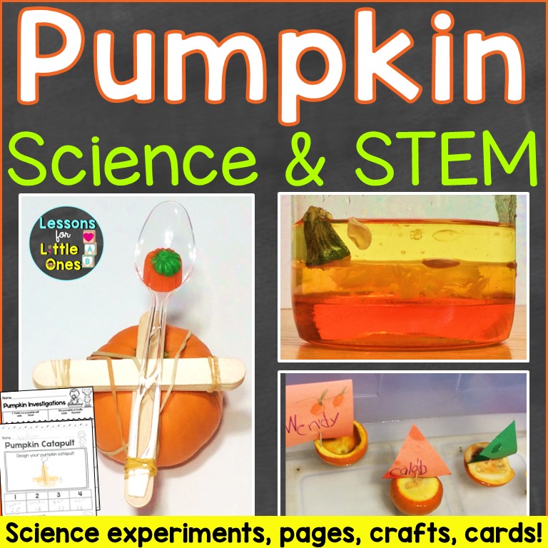 pumpkin science experiments & STEM activities