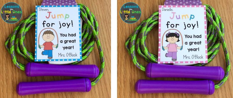 end of the year gift tag for jump rope