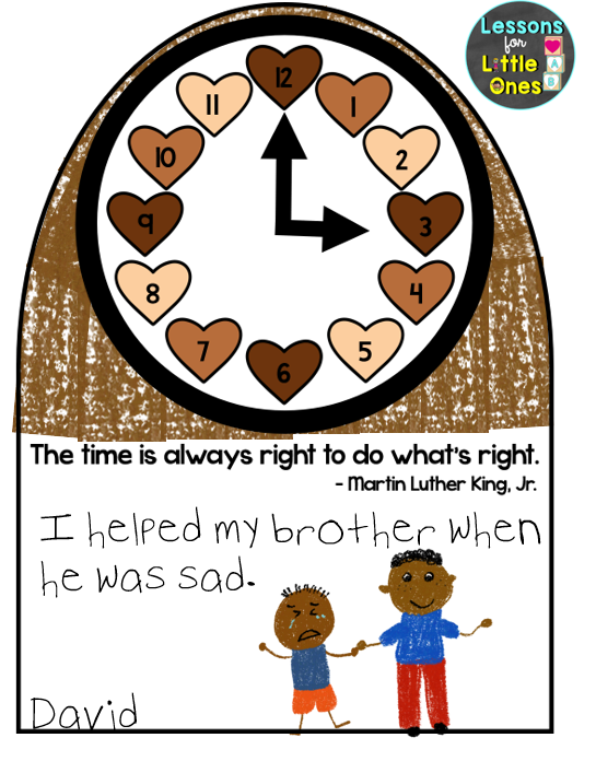 the time is always right Martin Luther King Jr craft