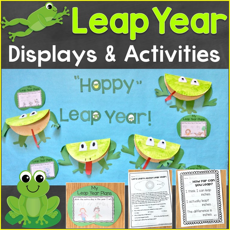 Leap Year Bulletin Board Activities