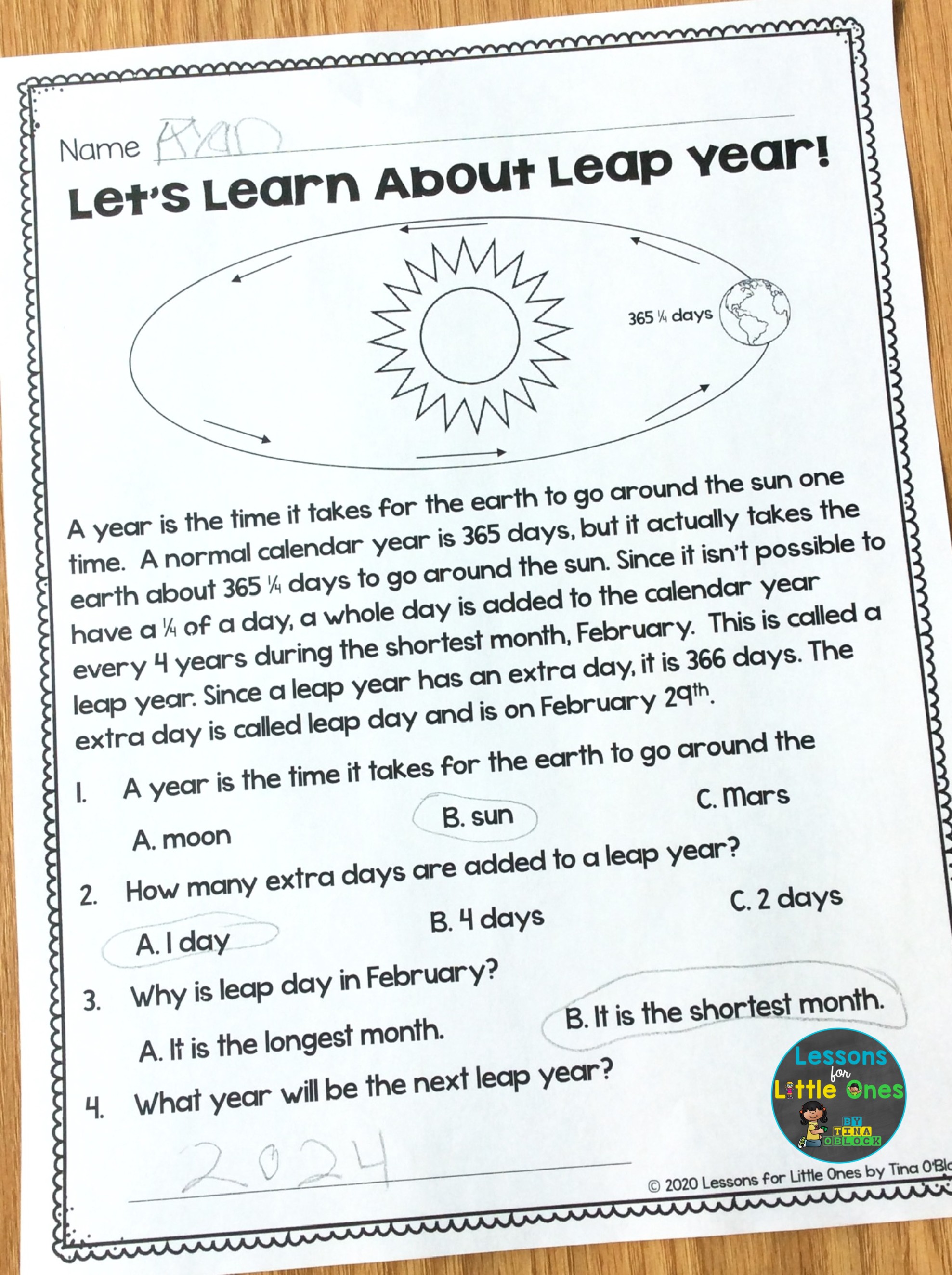 leap year facts for kids