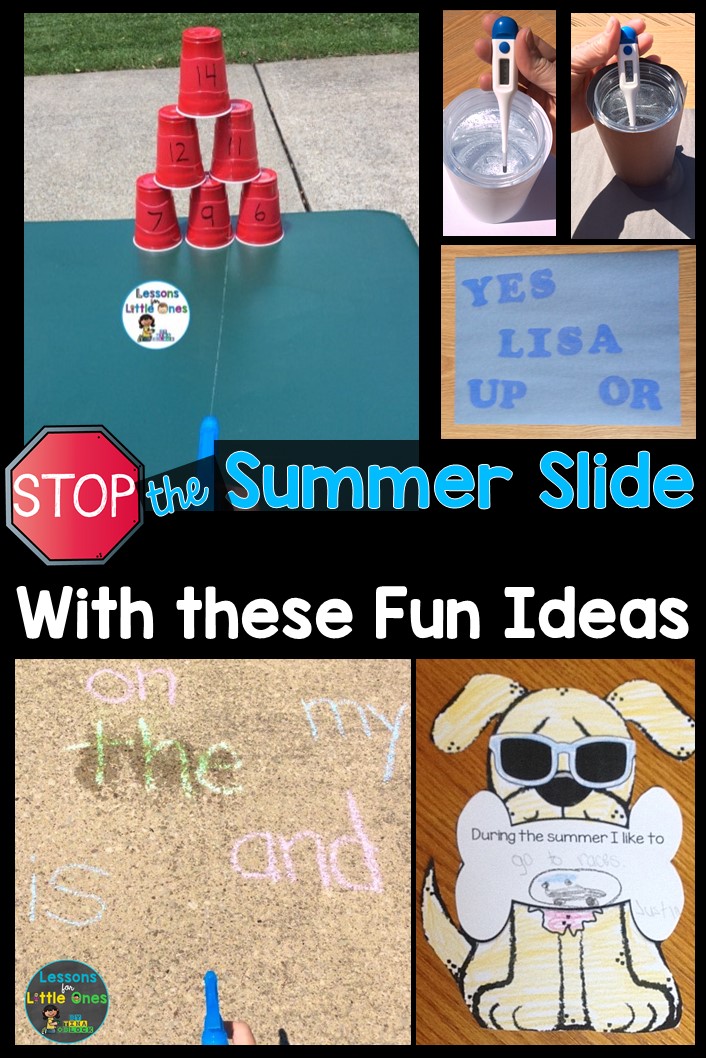 Stop the Summer Slide with these Fun Ideas