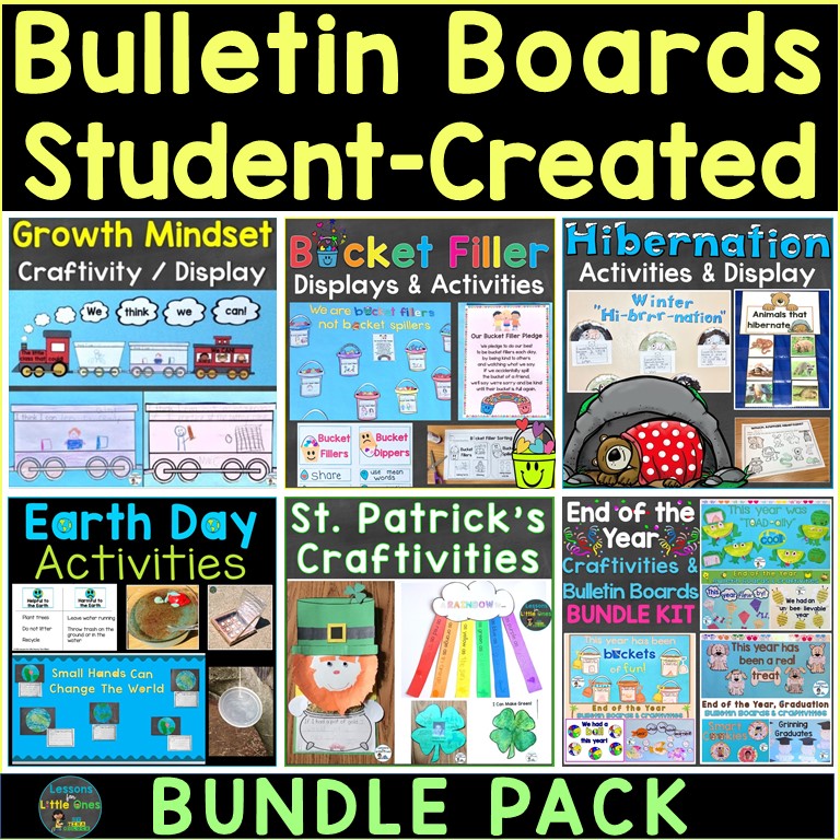 Bulletin Boards Student Created Crafts Bundle