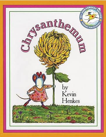 Chrysanthemum Back to School Book