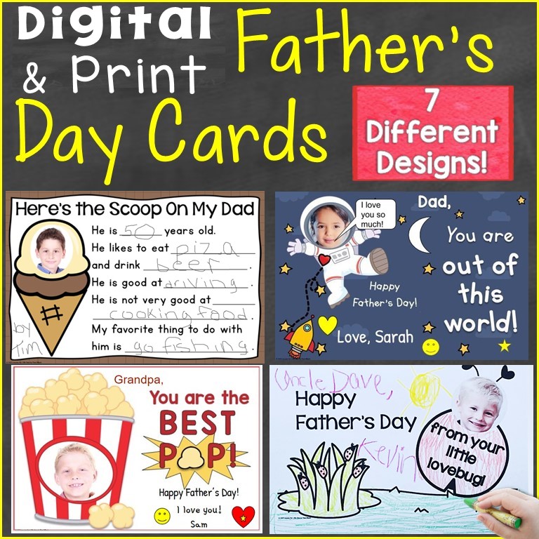 Father's Day Cards Digital and Print