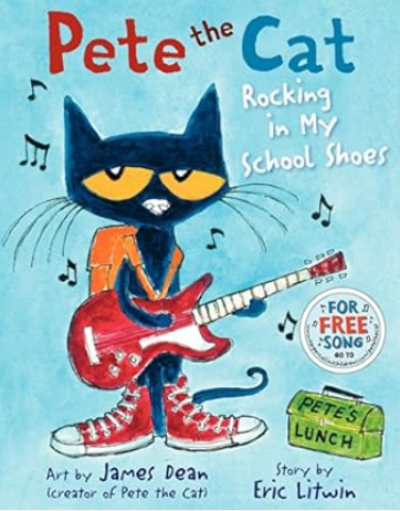 Pete the Cat School Shoes book