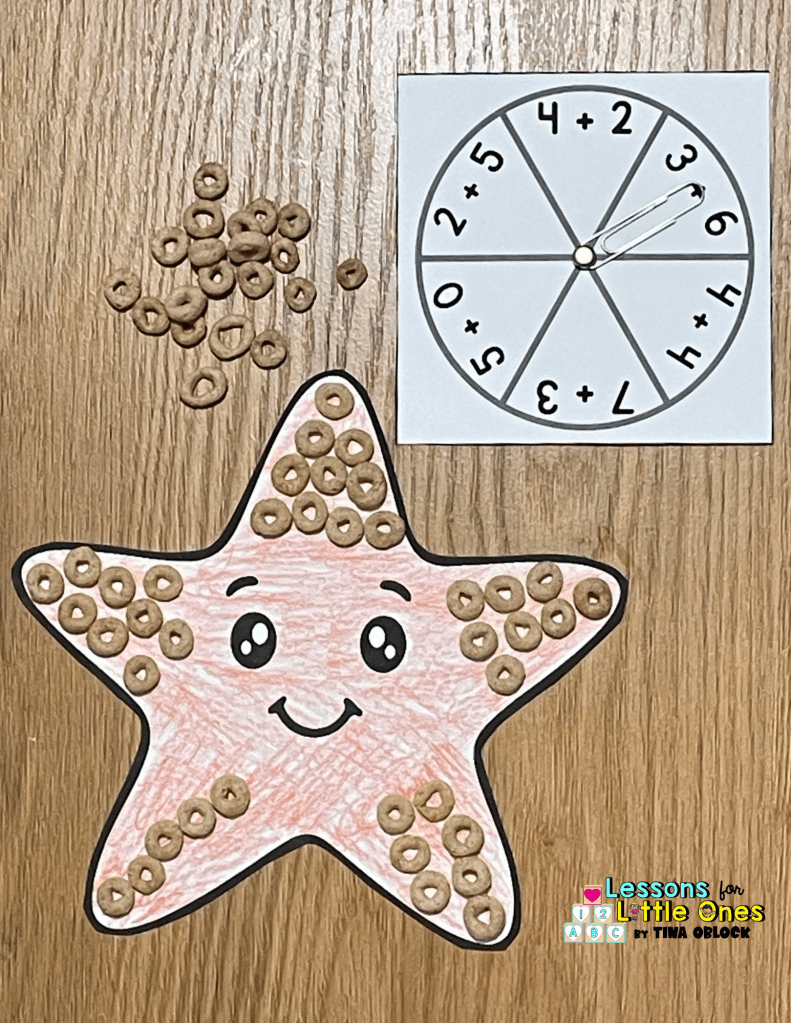 addition math craft kindergarten first grade