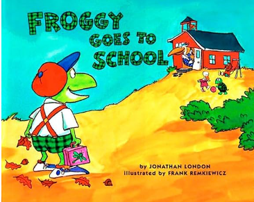 Froggy Goes to School book