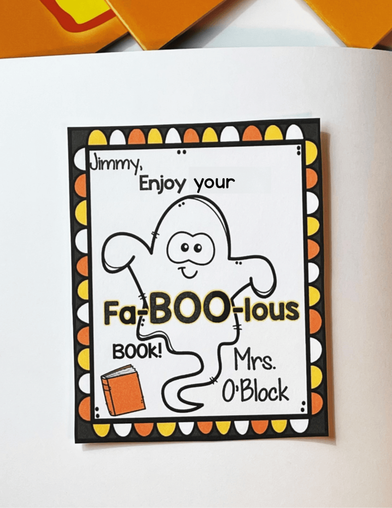 Free Halloween Editable Tags for Students