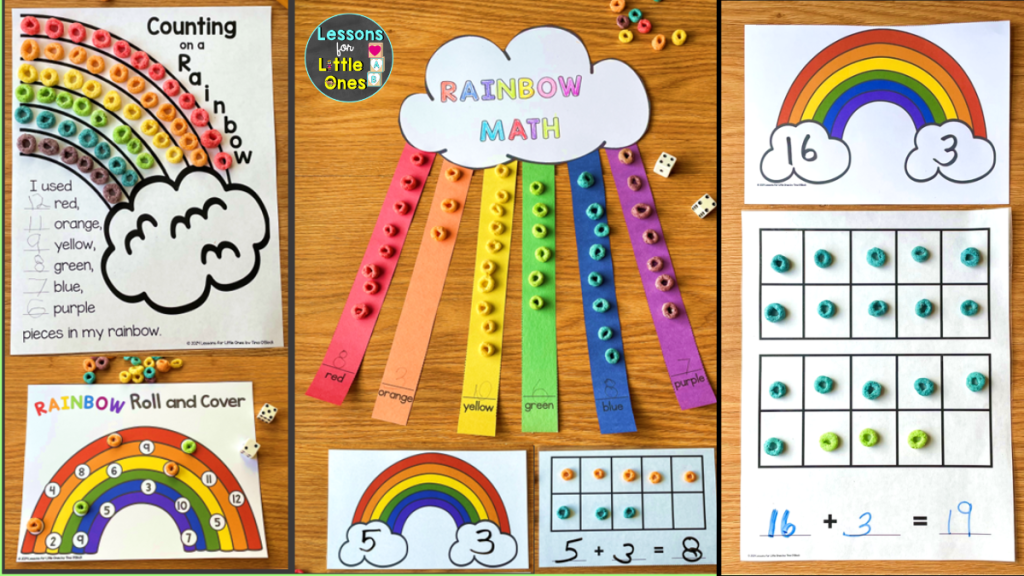 Spring Math Activities Crafts Game Kindergarten 1st Grade