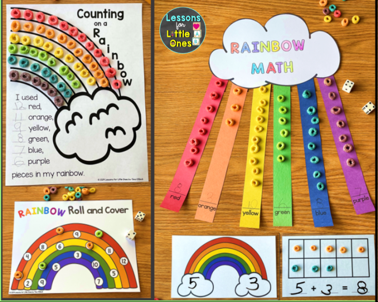 Spring Math Activities Crafts Game Kindergarten 1st Grade