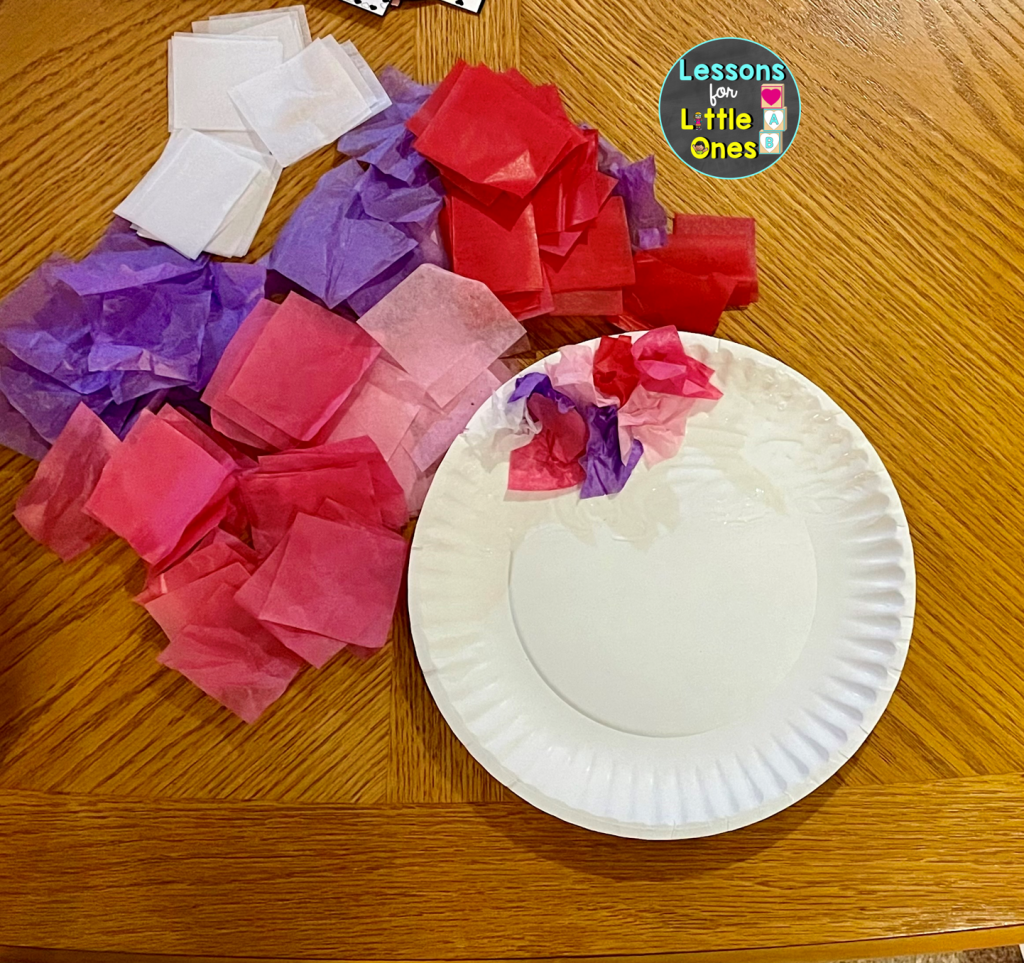 Valentine craft for preschool kindergarten first grade