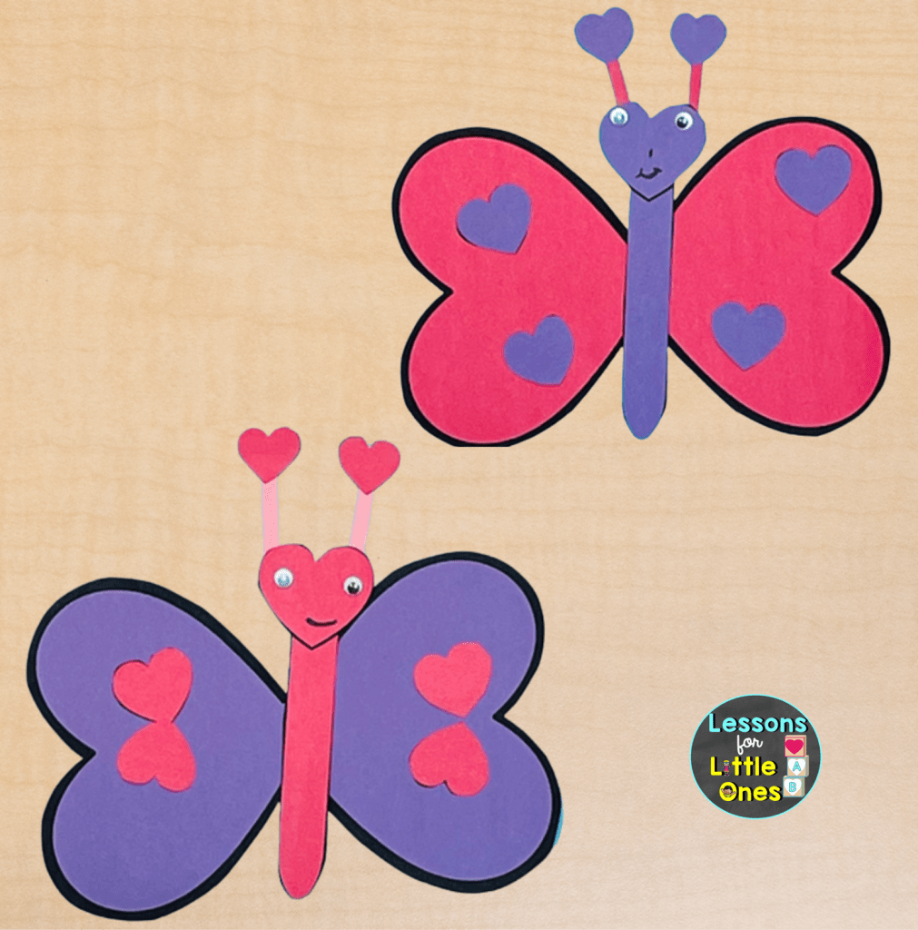 Valentines Day love bugs crafts