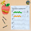 Apple Math Crafts & Centers for Counting, Patterns, Addition