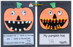 Pumpkin Math Crafts & Centers for Counting, Comparing Numbers, and Addition