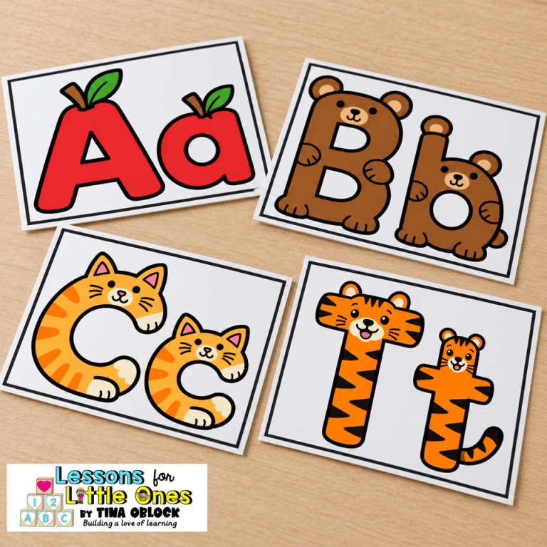Mnemonic Alphabet cards